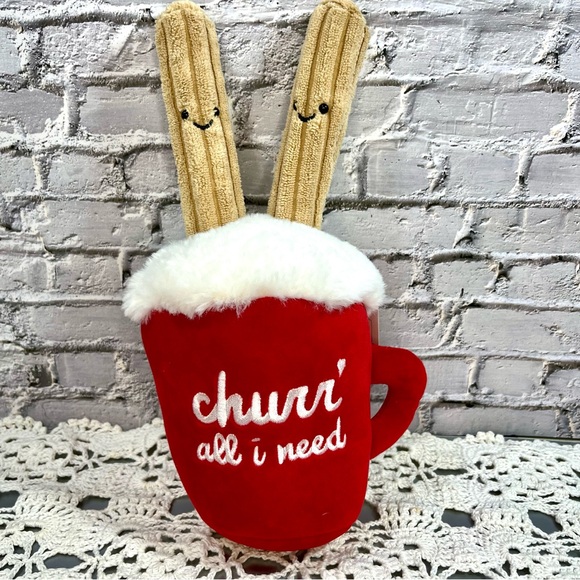 AURORA Just Sayin - Churr' All I Need - Churros Stuffed Plush 10" - Picture 1 of 4
